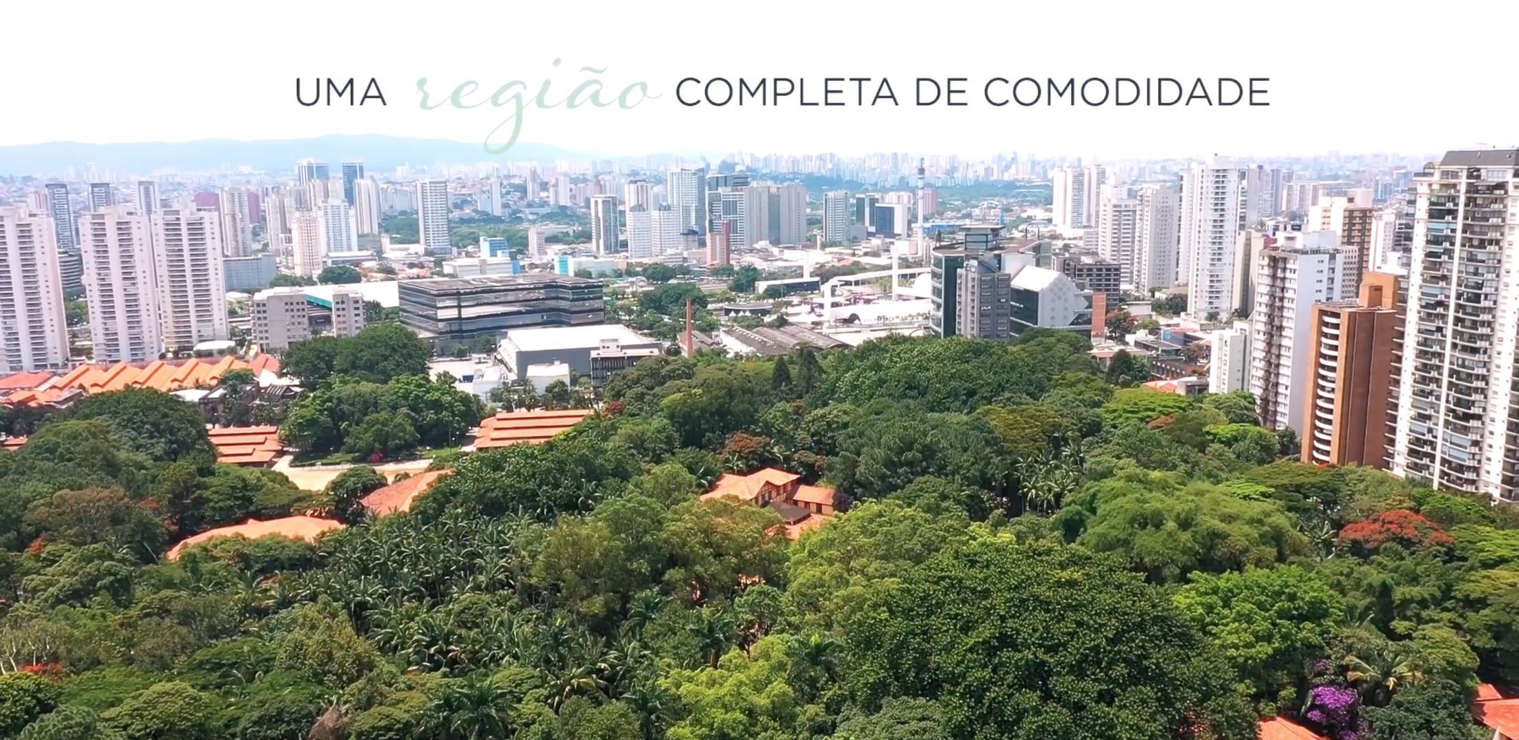Vista aérea do Raiz e de Perdizes